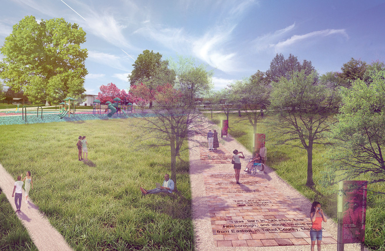 Perspective rendering of Shuttlesworth Park