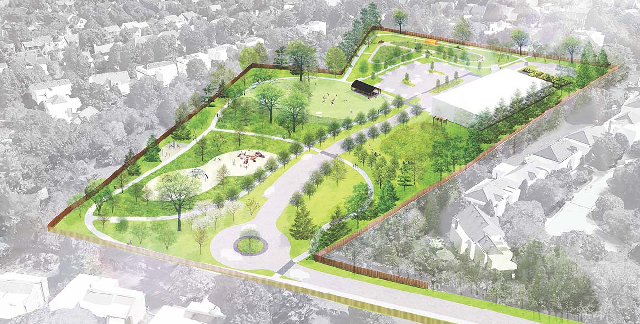 Pleasant View Park isometric view