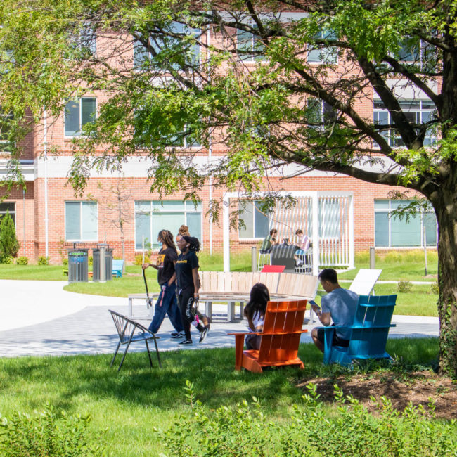 UMBC Erickson Courtyard Renovation